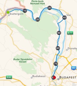 Esztergom - Budapest 80,9 km